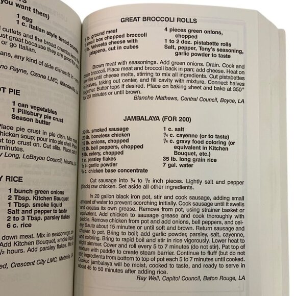 Vintage Pots Pans & Pioneers Volume IV Cookbook Louisiana Recipes Paperback 1993 - Picture 8 of 11